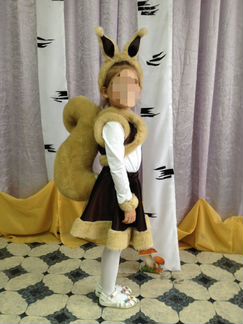 Костюм белки 4-6 лет Прокат