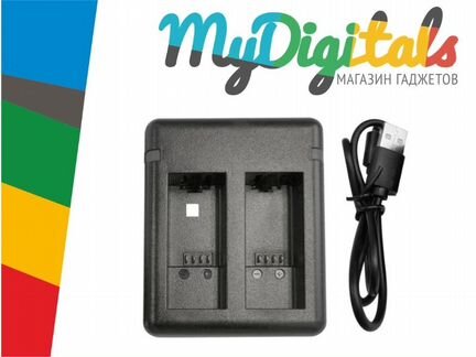 Зарядное устройство USB для 2 акб GoPro 9/10/11