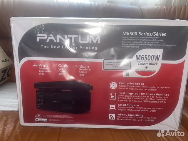 Мфу лазерное pantum m6500w обзор