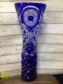 Ваза кобальт
