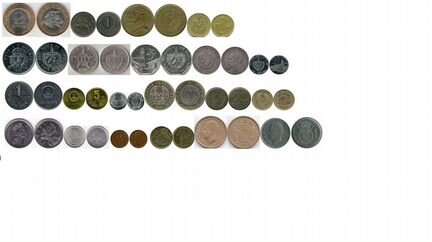 Монеты разных стран мира обмен ч.1