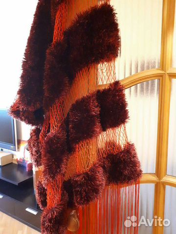 Палантин ручной работы