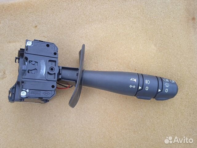 Рычаг переключения света фар Рено Логан 1 рест