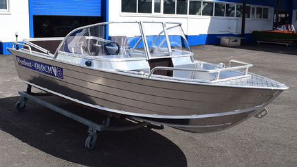 Новая лодка алюминиевая Wyatboat 430 DCM