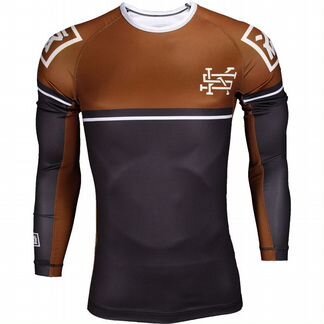 Рашгард Scramble Ranked Brown (XL)