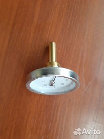 Термометр биметаллический осевой