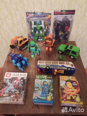 Трансформеры, роботы, ниндзяго