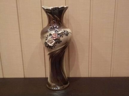 Вазы(керамика+ хрусталь)