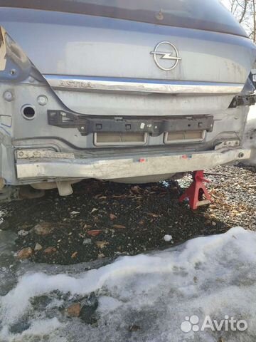 Усилитель заднего бампера Опель Астра Н разборка