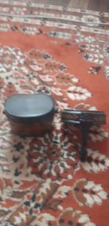 Солдатский котелок под хохлому