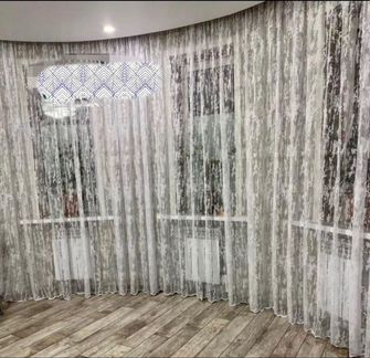 Шторы тюль новый готовый