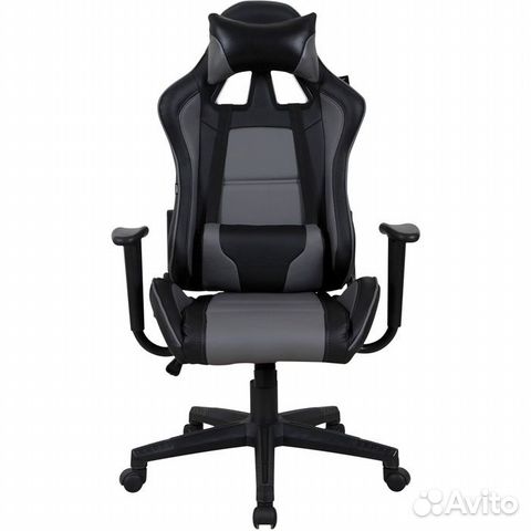 Кресло GM 100 экокожа серый