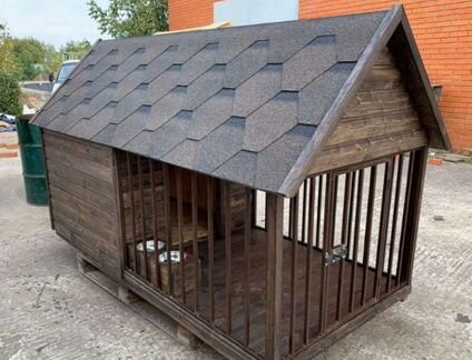 Вольер. Будка для собаки