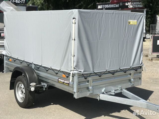 Продам прицеп мзса для дачи и мототехники выс.тент