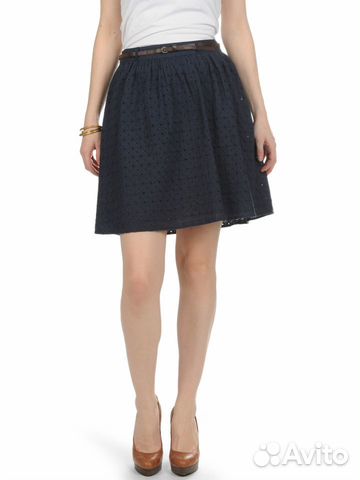 Tommy Hilfiger синяя юбка q