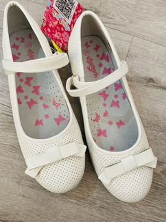 Новые Белые туфли для девочки 36 размер