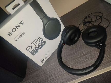 Sony Extra Bass WH-XB700 Black Беспроводные наушни
