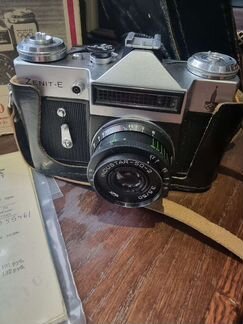 Фотоаппарат zenit e, industar-50-2, 3,5/50
