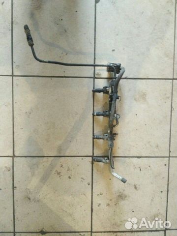 Топливная рампа с форсунками 1.6 16кл приора