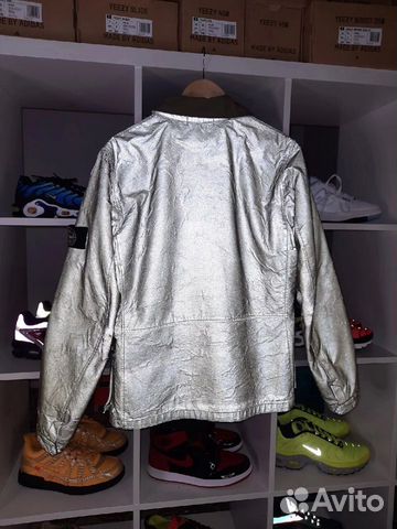 Stone island antiqued reflective