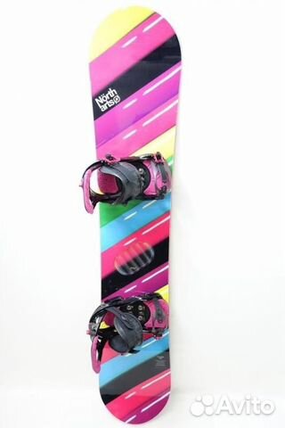 143 cm/ NorthArts. крепления.salomon