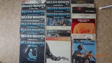 Винил блюз фирменные пластинки