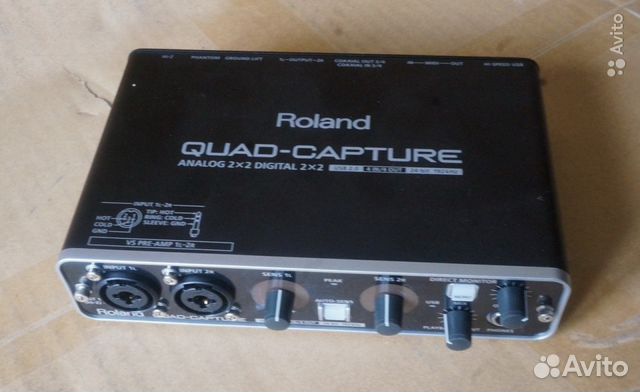 Звуковая карта roland quad capture