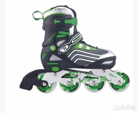 Роликовые коньки раздвижные 31-34