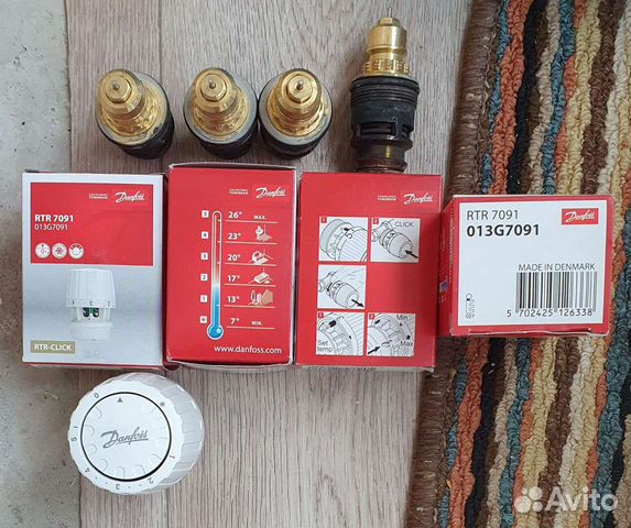 Danfoss терморегулятор комплект