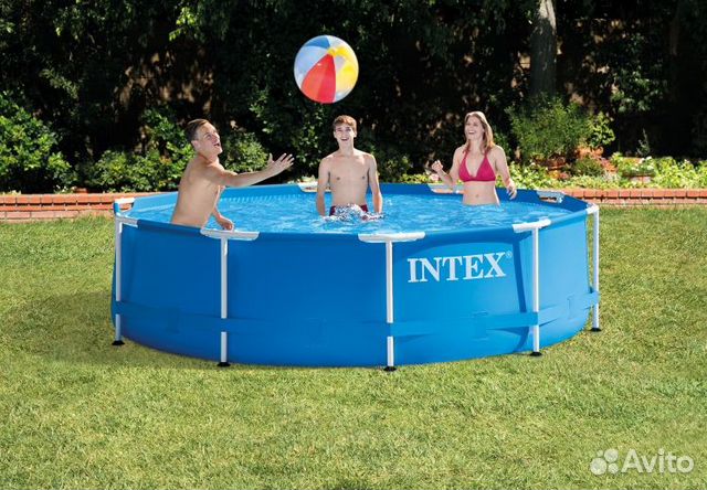 Каркасный бассейн intex 305х76см c фильтром(28202)