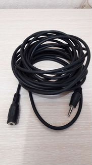 Кабель-удлинитель аудио Jack 3.5 (m) 5м