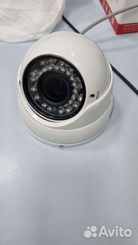 Камера видеонаблюдения купольная уличная