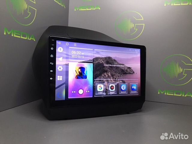 Магнитола на hyundai ix35, 3/32Gb, Carplay