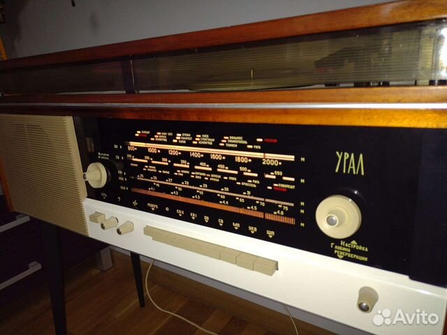 Радиола Урал 6 отреставрированная c Bluetooth