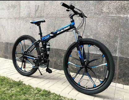 Велосипед на литых дисках складной