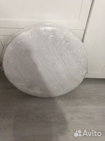 Матрас в круглую кроватку