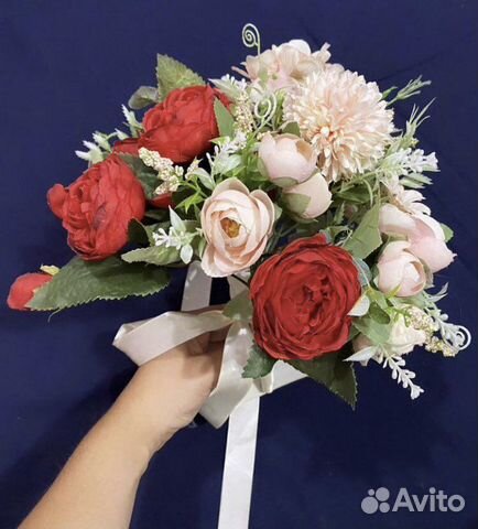 Свадебный букет невесты искусственный