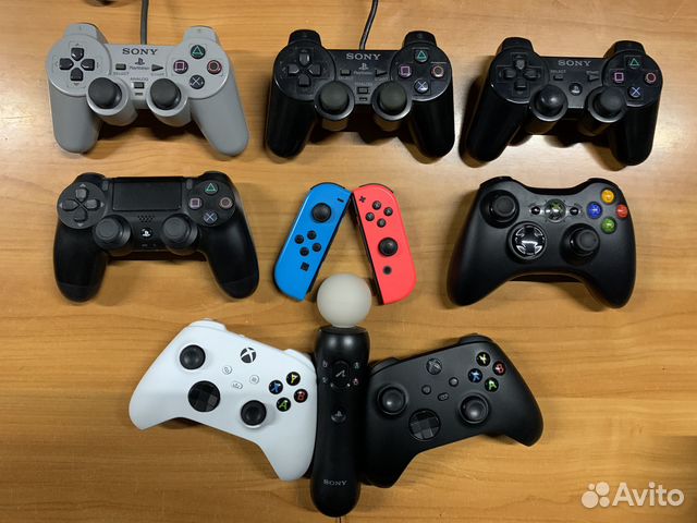 Джойстики геймпады Xbox, PlayStation, Nintendo