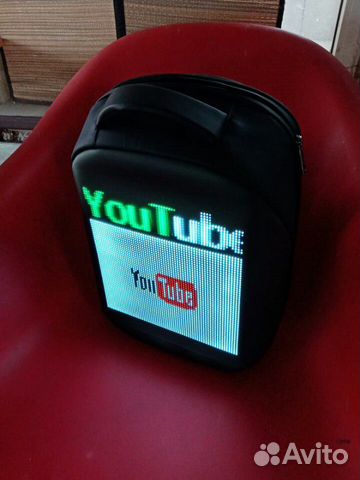 Рюкзак с экраном led интерактивный wifi