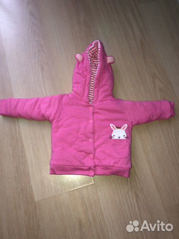 Теплая кофта для девочки