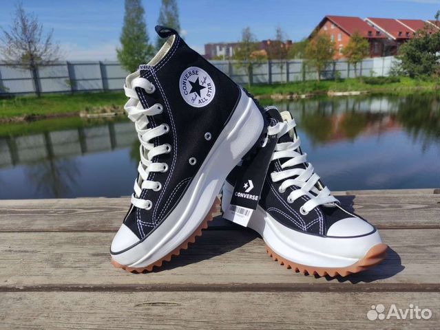 Кеды Converse на высокой подошве