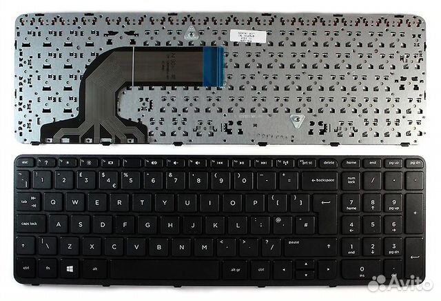 Клавиатура для ноутбука HP 15-e, 15-g, 15-n черная