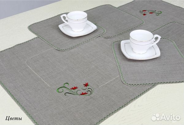 Комплект Столового белья (скатерть + 4 салфетки)