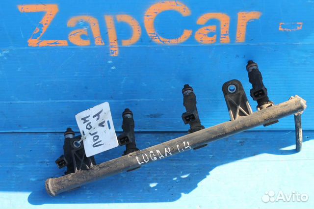 Форсунка топливная Рампа Рено Логан