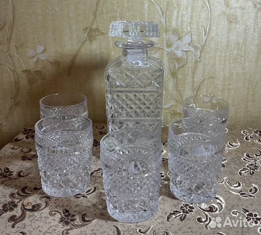 Хрусталь Чехия Богемия фужеры, бокалы, стаканы