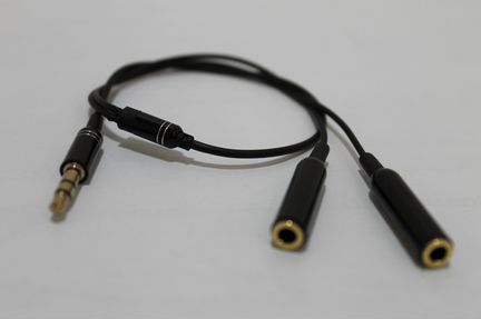 Разветвитель кабель для наушников