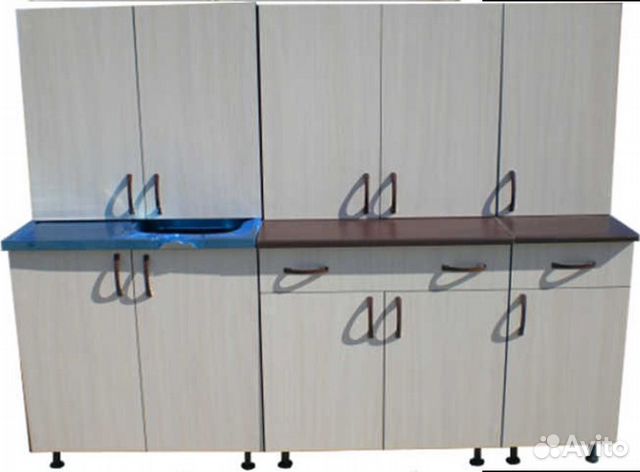 Кухонный гарнитур новый 2м + мойка + сушка