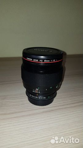 Объектив Сanon Lens FD 85mm F1.2 L