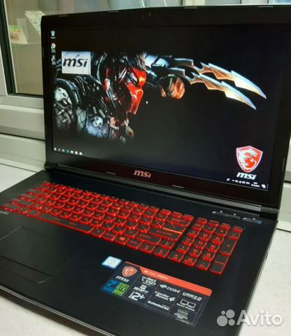 MSI зверь i7/ GTX 1050/15.6 IPS