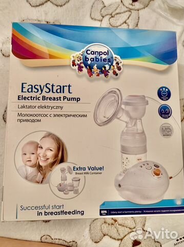Молокоотсос электрический canpol babies
